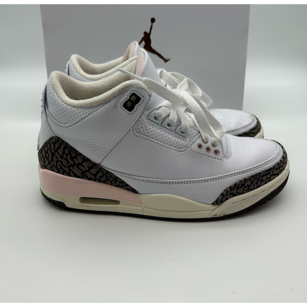 Nike Air Jordan 3 Retro Neapolitan Dark Mocha Size 8 CK9246-102 Pink with box - Picture 6 of 15